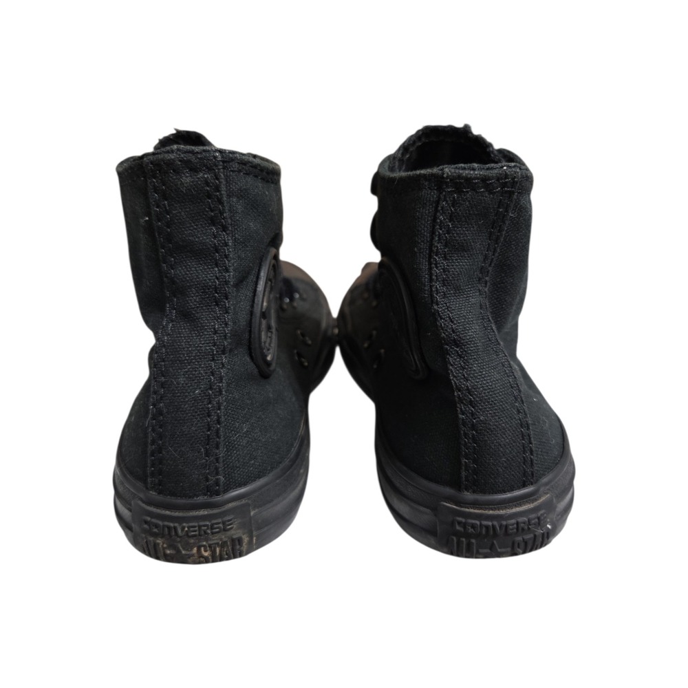 Converse Chuck Taylor All Star High Top Black Monochrome Sneakers 3S121 Youth 1 - Picture 4 of 6